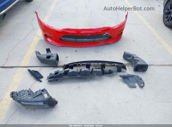 2C3CDXHG7PH555341 2023 DODGE CHARGER Red Instrument cluster view