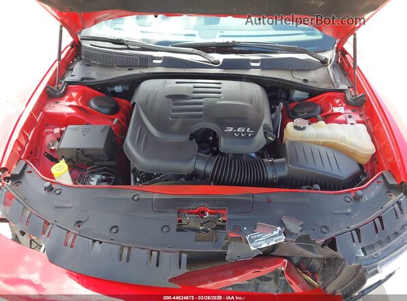 2C3CDXHG7PH555341 2023 DODGE CHARGER Red Rear view