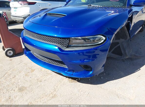 2C3CDXHG8KH561075 2019 DODGE CHARGER Blue 