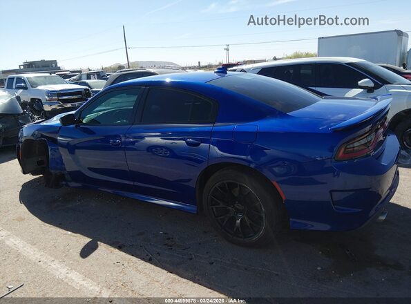 2C3CDXHG8KH561075 2019 DODGE CHARGER Blue Панорамний вид салону 360°