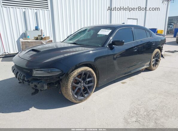 2C3CDXHG9MH557667 2021 DODGE CHARGER Black Przód lewy
