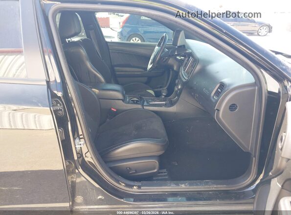 2C3CDXHG9MH557667 2021 DODGE CHARGER Black Widok wnętrza z przodu