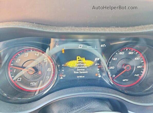 2C3CDXHGXMH666980 2021 DODGE CHARGER White Instrument cluster view
