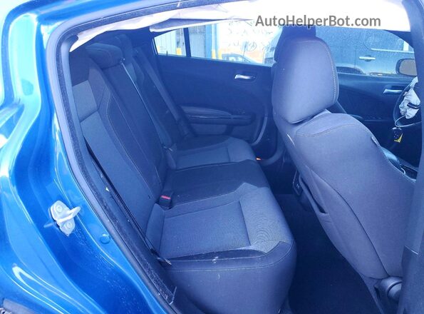 2C3CDXJG0MH557955 2021 DODGE CHARGER Blue Widok tylnych siedzeń