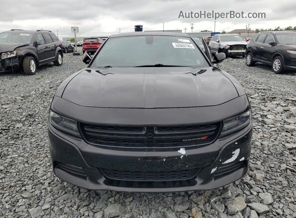 2C3CDXJG1HH514070 2017 DODGE CHARGER Black Вид спереду