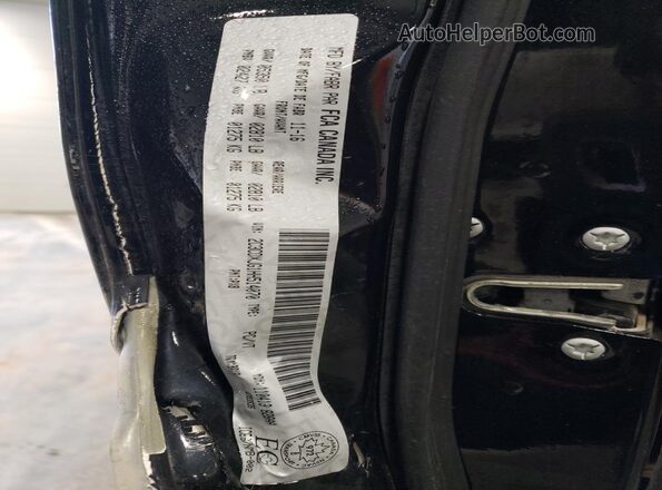 2C3CDXJG1HH514070 2017 DODGE CHARGER Black Вид підкапотного простору