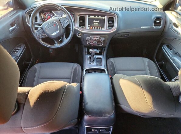 2C3CDXJG2MH606198 2021 DODGE CHARGER Black Dashboard view