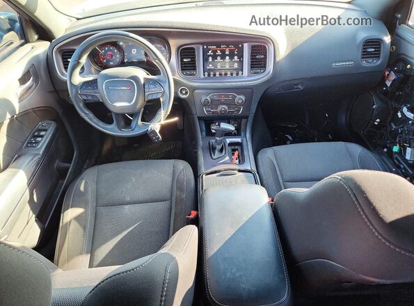 2C3CDXJG3HH603302 2017 DODGE CHARGER Gray Առջևի վահանակի տեսք