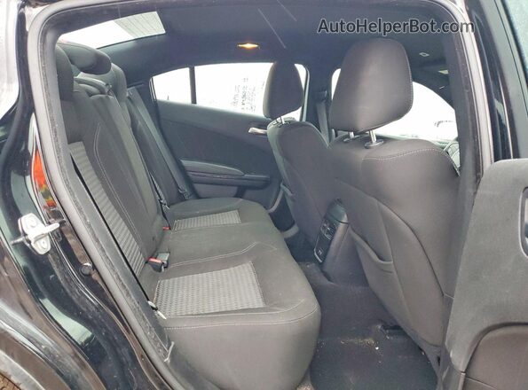 2C3CDXJG6MH577658 2021 DODGE CHARGER Black Widok tylnych siedzeń