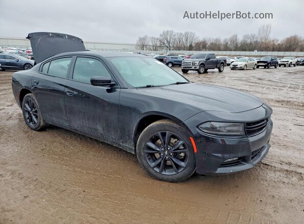 2C3CDXJG6MH577658 2021 DODGE CHARGER Black Przód prawy