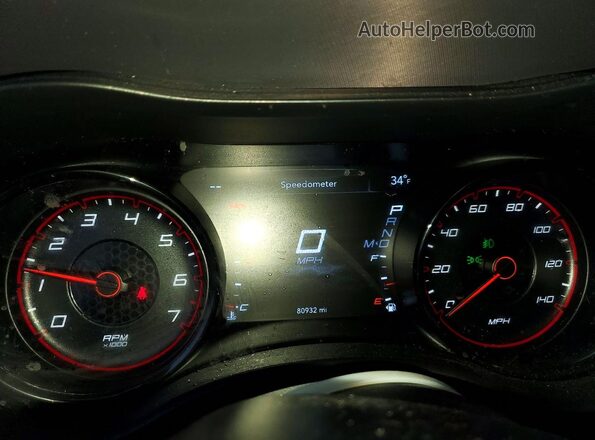 2C3CDXJG6MH577658 2021 DODGE CHARGER Black Widok zestawu wskaźników