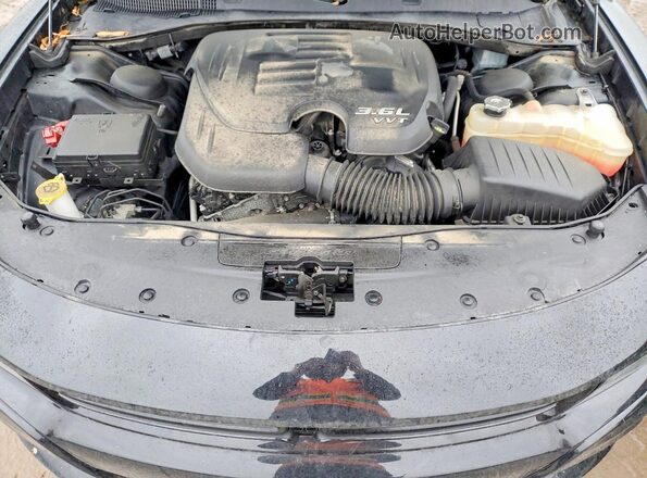 2C3CDXJG6MH577658 2021 DODGE CHARGER Black Widok wnętrza z tyłu
