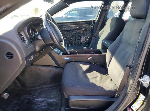2C3CDXKG0MH595619 2021 DODGE CHARGER Black Widok wnętrza z przodu