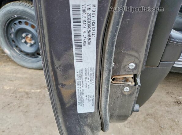 2C3CDXKG2MH636901 2021 DODGE CHARGER Black ძრავის განყოფილების ხედი