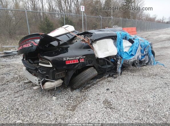 2C3CDXKT2KH51479  2019 DODGE CHARGER Black Rear right