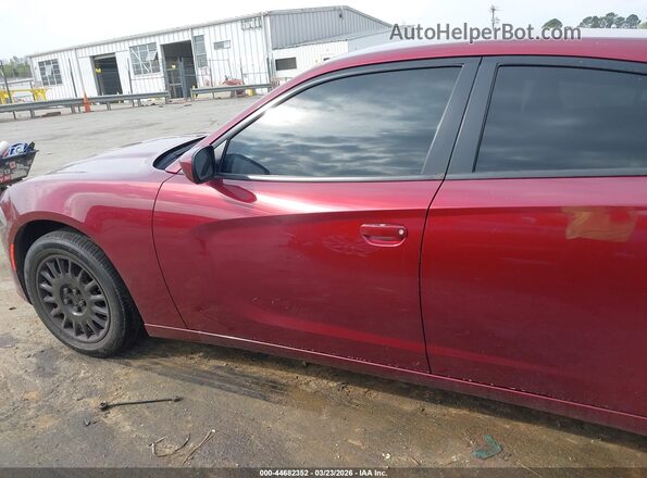 2C3CDXKT5KH697315 2019 DODGE CHARGER Burgundy Vista interior de 360 grados
