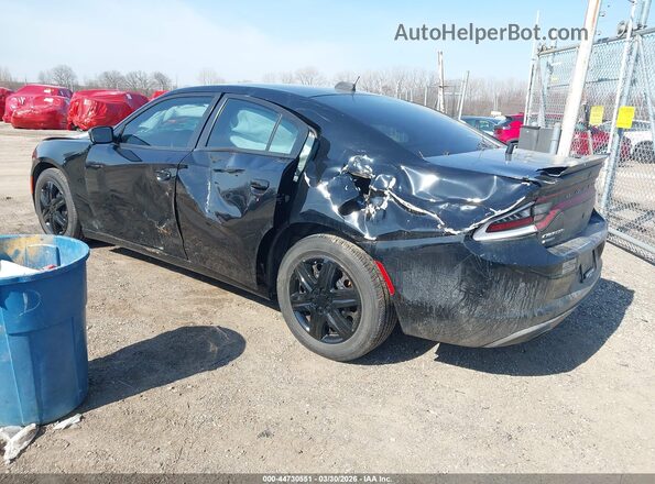 2C3CDXKT9KH617725 2019 DODGE CHARGER Black უკანა მარცხენა