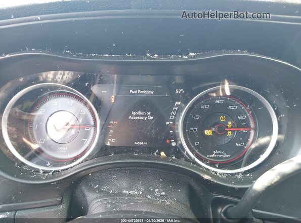 2C3CDXKT9KH617725 2019 DODGE CHARGER Black უკანა სავარძლების ხედი