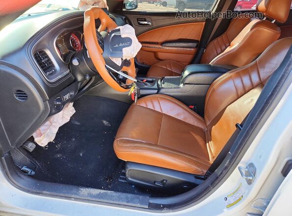 2C3CDXL92MH589885 2021 DODGE CHARGER White Vista interior delantera