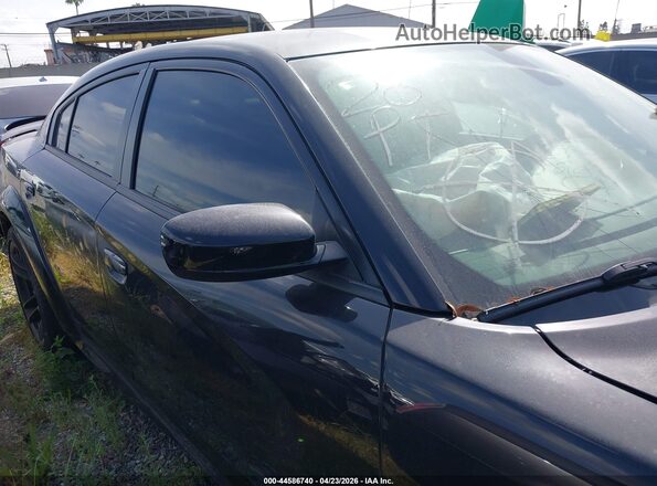 2C3CDXL94MH585935 2021 DODGE CHARGER Black Widok wnętrza z tyłu