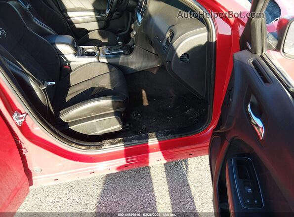 2C3CDXL95JH335129 2018 DODGE CHARGER Red წინა სალონის ხედი