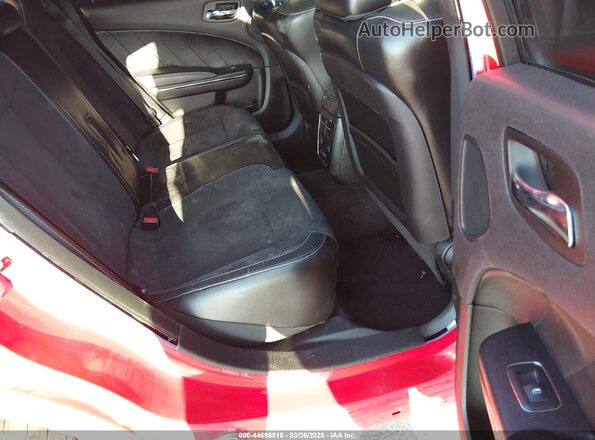 2C3CDXL95JH335129 2018 DODGE CHARGER Red VIN კოდის სტიკერის ხედი