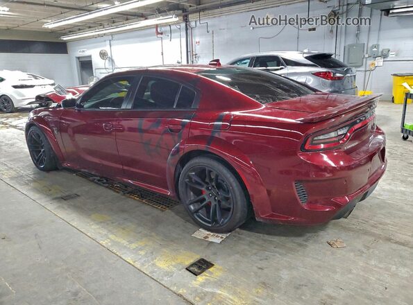 2C3CDXL96MH580381 2021 DODGE CHARGER Maroon Задня ліва чверть