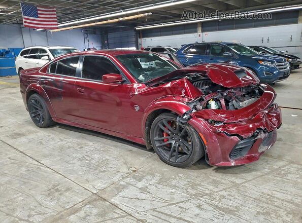 2C3CDXL96MH580381 2021 DODGE CHARGER Maroon Передня права чверть