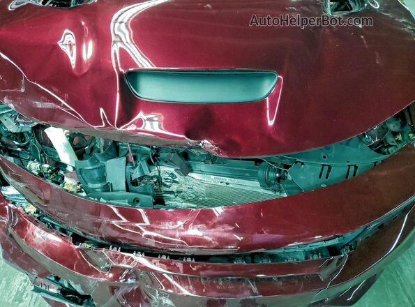 2C3CDXL96MH580381 2021 DODGE CHARGER Maroon Вид задньої частини салону
