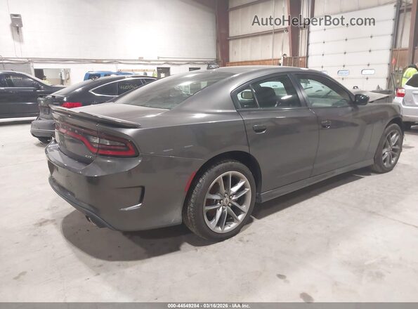 2C3CDXMG1MH629581 2021 DODGE CHARGER Gray უკანა მარჯვენა
