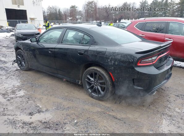 2C3CDXMG3NH241799 2022 DODGE CHARGER Black Задня ліва чверть