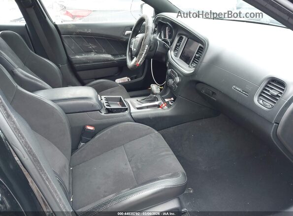 2C3CDXMG3NH241799 2022 DODGE CHARGER Black Вид салону спереду