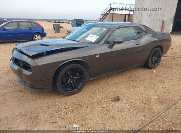 2C3CDZAG0GH236708 2016 DODGE CHALLENGER Gray Առջևի ձախ երեք քառորդ տեսարան