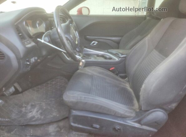 2C3CDZAG1GH278949 2016 DODGE CHALLENGER Red Front interior view