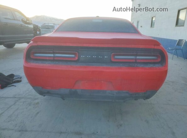 2C3CDZAG1GH278949 2016 DODGE CHALLENGER Red Rear view