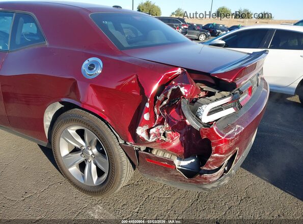 2C3CDZAG2KH750889 2019 DODGE CHALLENGER Maroon Вид спереду