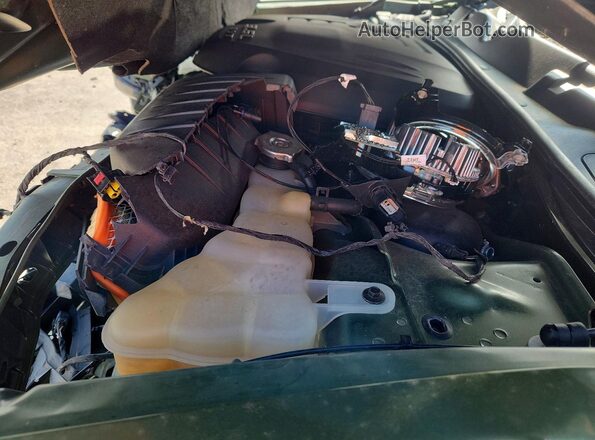 2C3CDZAG2NH238456 2022 DODGE CHALLENGER Green Rear interior view