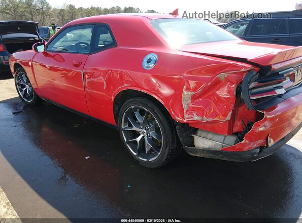 2C3CDZAG3NH237932 2022 DODGE CHALLENGER Red Widok z przodu