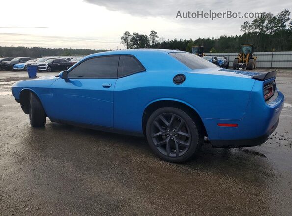 2C3CDZAG3PH581991 2023 DODGE CHALLENGER Синий Задняя левая четверть
