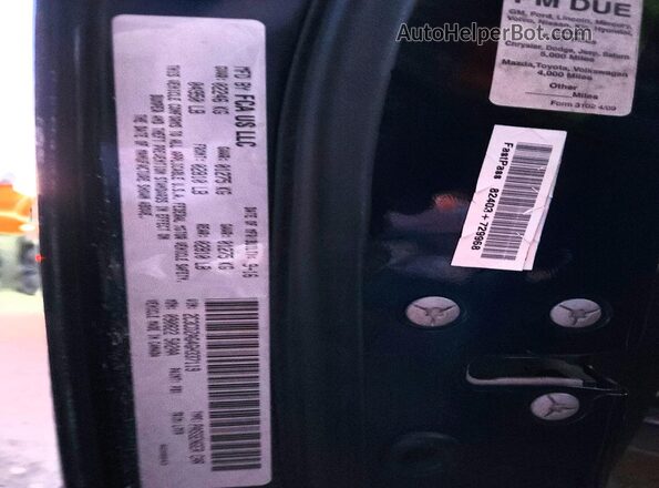 2C3CDZAG4GH337119 2016 DODGE CHALLENGER Черный 
