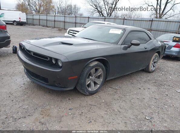 2C3CDZAG6JH128536 2018 DODGE CHALLENGER Gray Առջևի ձախ երեք քառորդ տեսարան