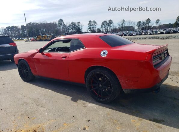 2C3CDZAG6JH325187 2018 DODGE CHALLENGER Красный Задняя левая четверть