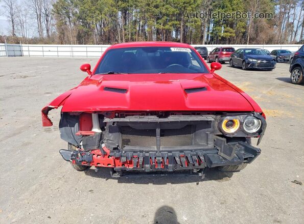 2C3CDZAG6JH325187 2018 DODGE CHALLENGER Красный Вид спереди