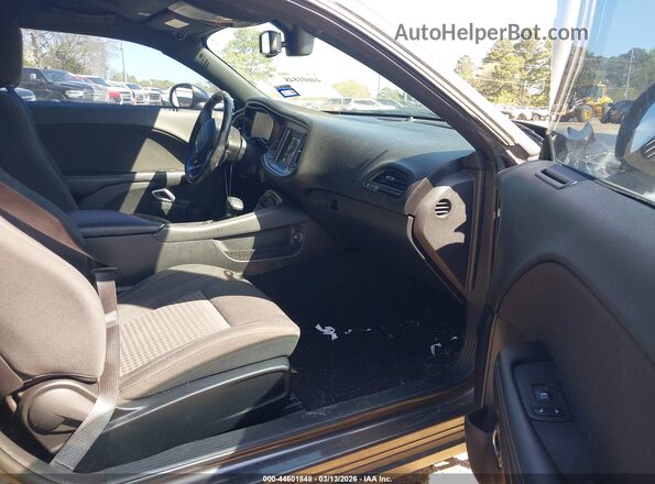 2C3CDZAG6KH596350 2019 DODGE CHALLENGER Gray Front interior view