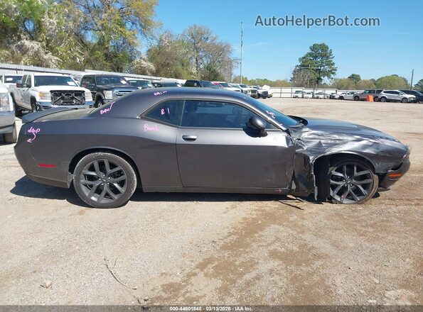 2C3CDZAG6KH596350 2019 DODGE CHALLENGER Gray Rear interior view