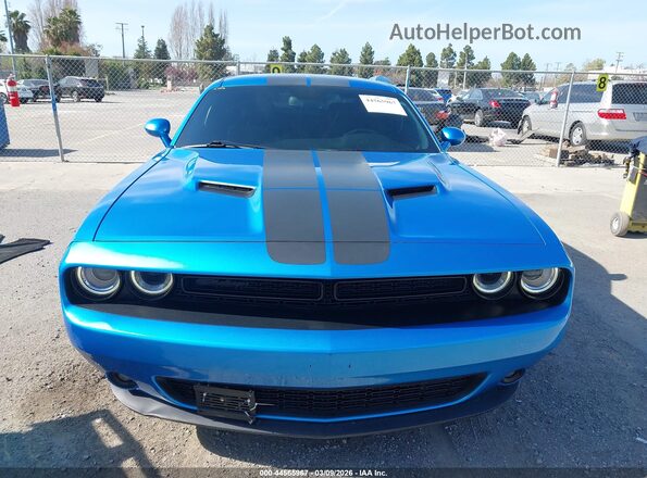 2C3CDZAG8KH632894 2019 DODGE CHALLENGER Синий Вид щитка приборов