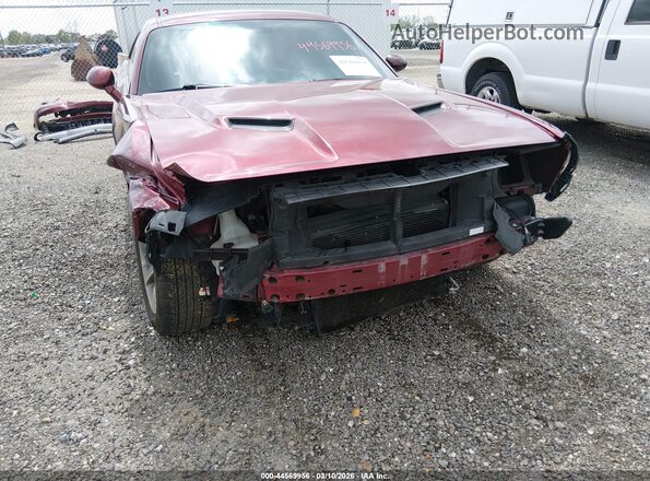 2C3CDZAG8KH744580 2019 DODGE CHALLENGER Burgundy Front view