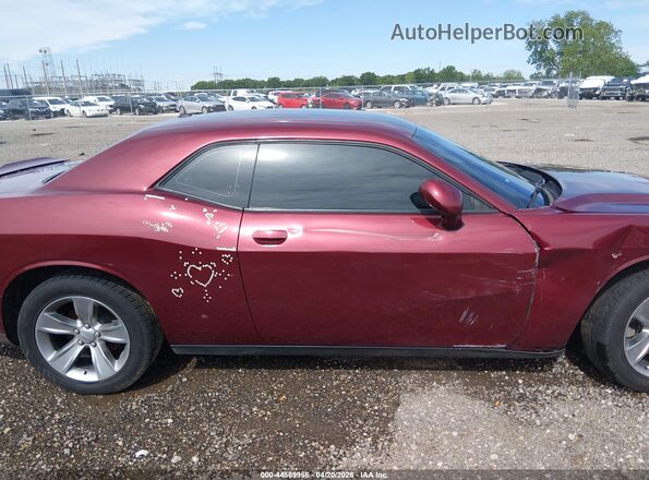 2C3CDZAG8KH744580 2019 DODGE CHALLENGER Burgundy 360 interior view