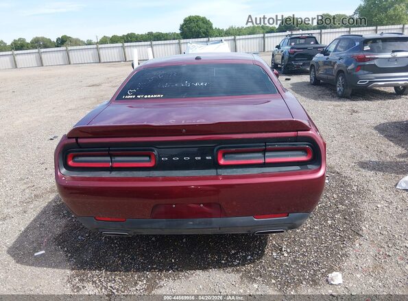 2C3CDZAG8KH744580 2019 DODGE CHALLENGER Burgundy 