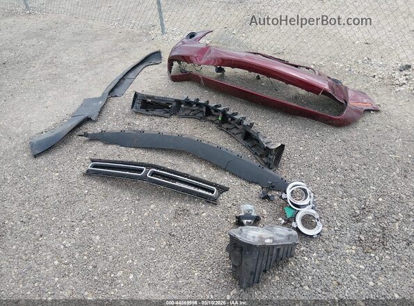 2C3CDZAG8KH744580 2019 DODGE CHALLENGER Burgundy Instrument cluster view